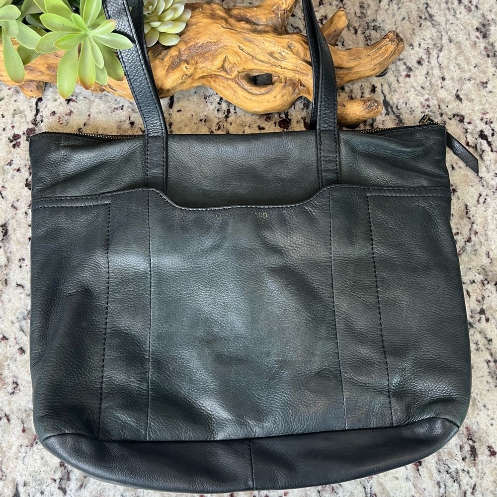 Lucky Brand Leather Tote Bag - Picture 8 of 13